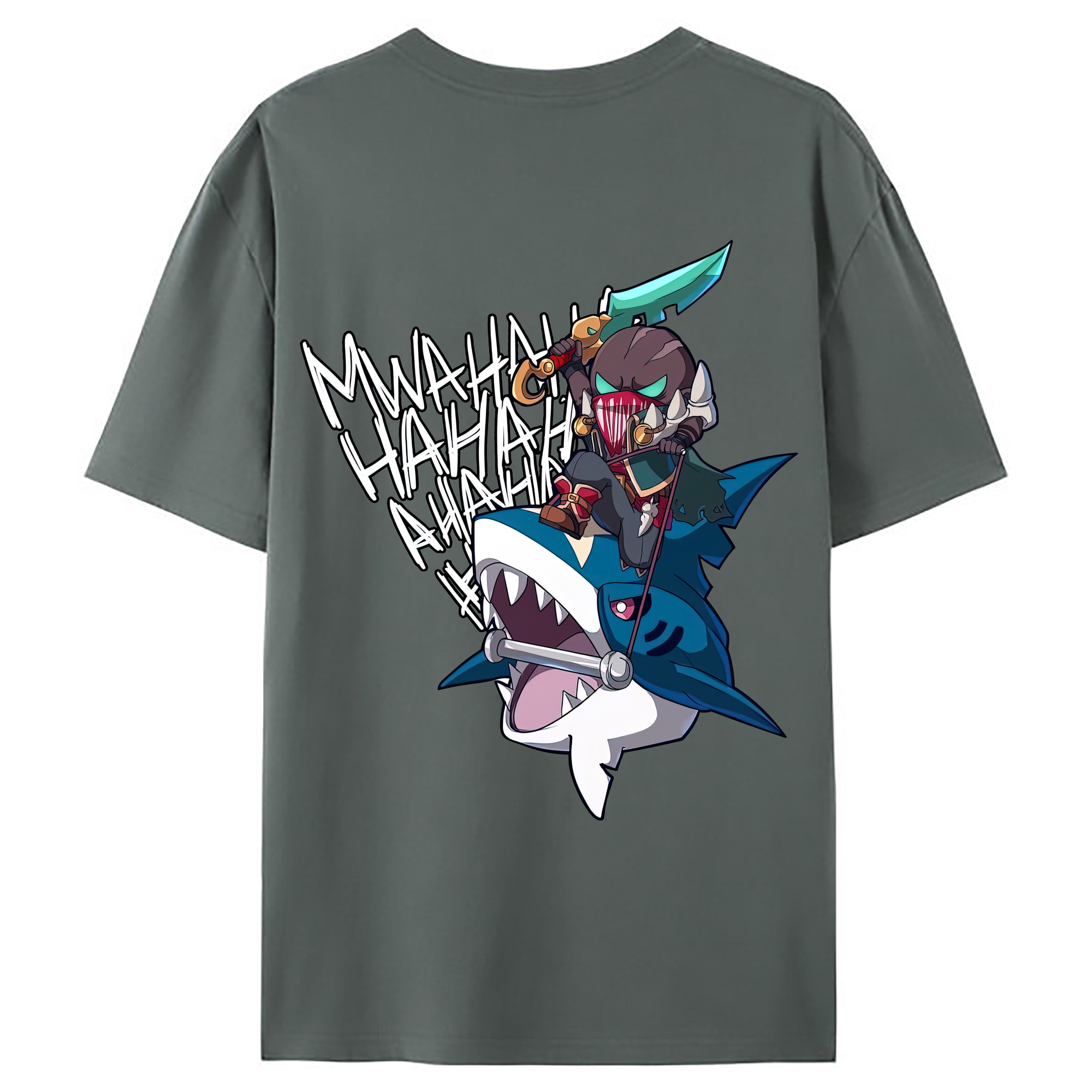 （画像用） リーグ・オブ・レジェンド League of Legends LOL 綿100％ メンズ半袖Tシャツ（バックプリント） 通気性